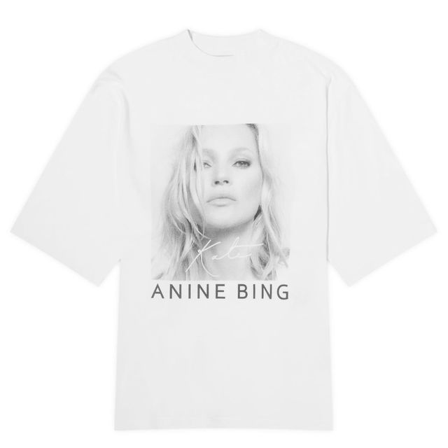 AVI Kate Moss Graphic Print T-Shirt