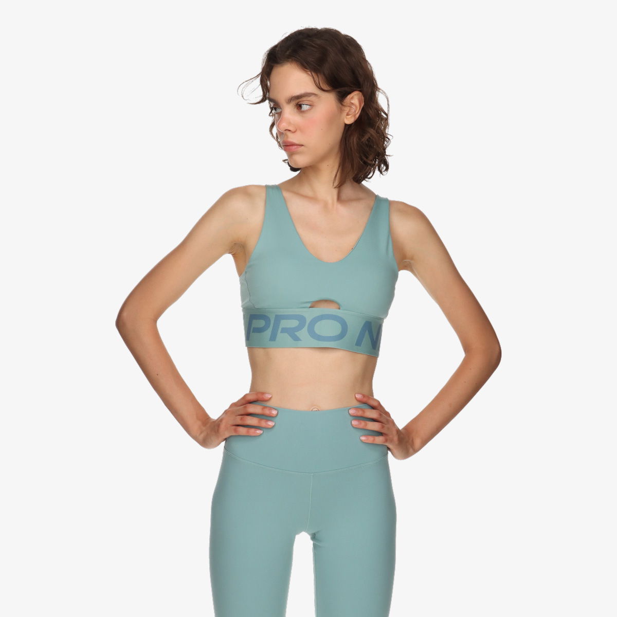 Сутиен Nike Indy Plunge Bold Sports Bra Зелено | HF7324-017, 1
