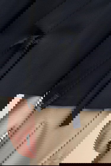 Яке KENZO Kenzo Kimono Wool Jacket Тъмно синьо | FE65VE1409RE, 3