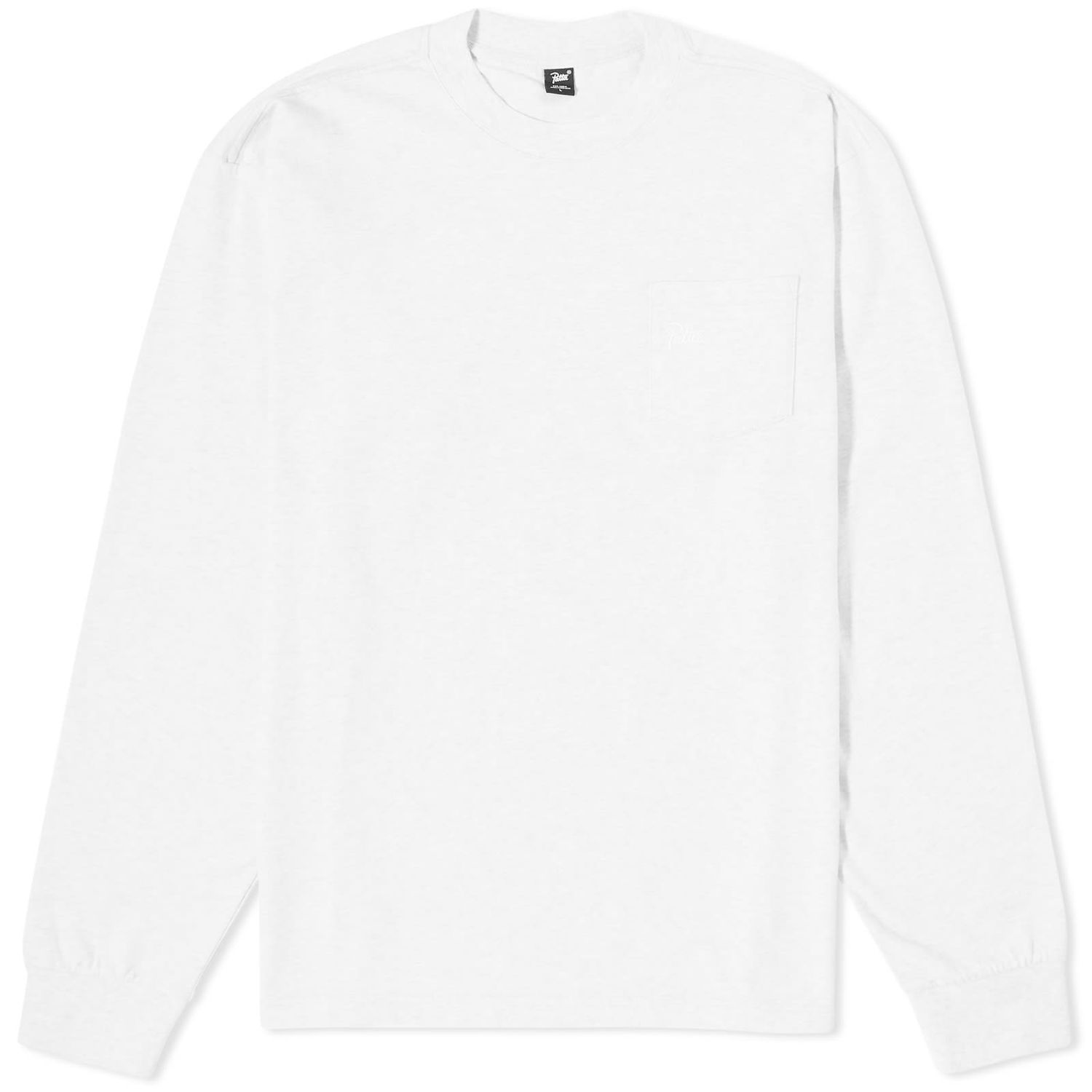 Тениска Patta Basic Pocket T-Shirt Бяло | POC-BC23-PLST-001, 0