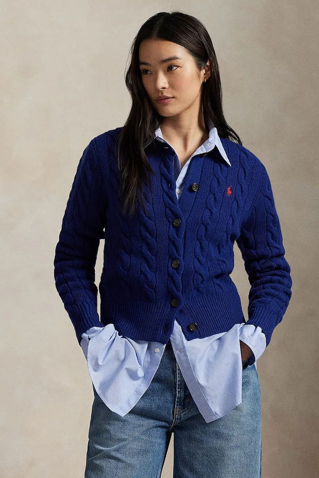 Polo Ralph Lauren Cable-Knit Cardigan