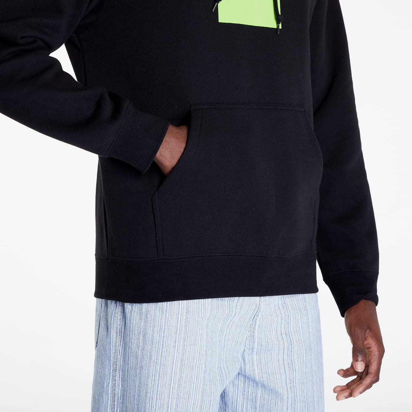 Суитчър HUF Box Logo Hoodie Черно | pf00465-black, 1