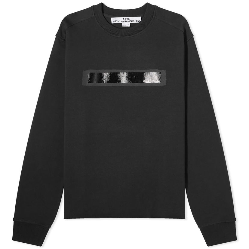 Суитчър A.P.C. Natacha Ramsay Levi Ernestine Crew Sweat Черно | COGYL-H27894-LZZ