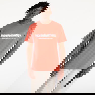 Тениска Horsefeathers Horsefeathers Quarter T-Shirt Оранжево
 | SM1379B, 0