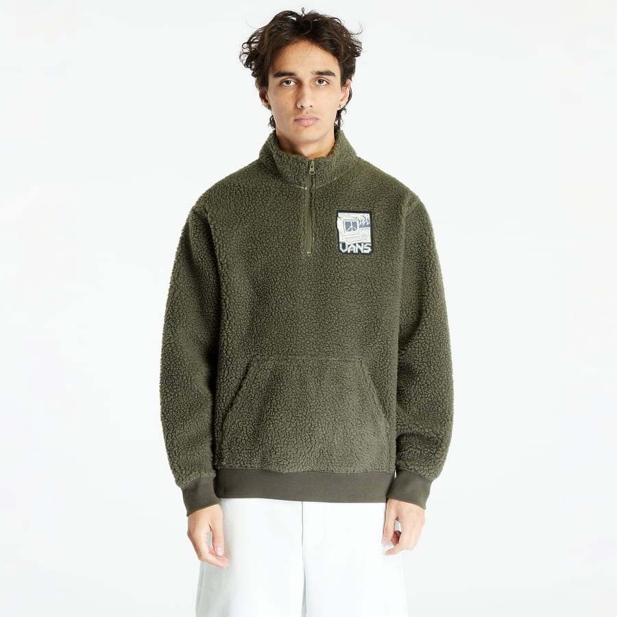 Суитчър Vans Martin Sherpa Hoodie Зелено | VN00069BKCZ1, 0