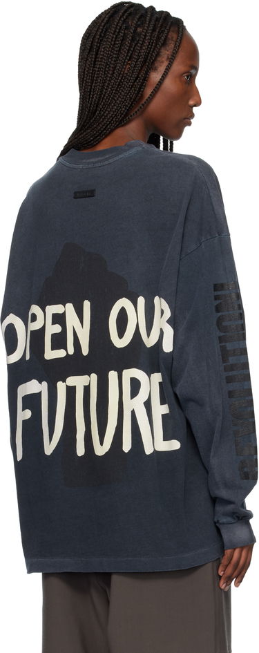 Тениска Fear of God Fear of God Relaxed Long Sleeve 'Future' T-shirt Сиво | FG25FW10-10403HWJUS, 2