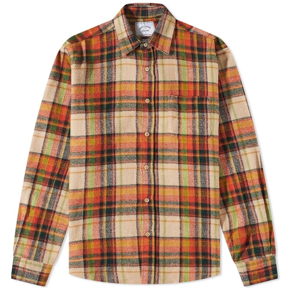 Яке Portuguese Flannel Plug Check Overshirt Многоцветен | PF-PLUGSHRT-GOB, 0