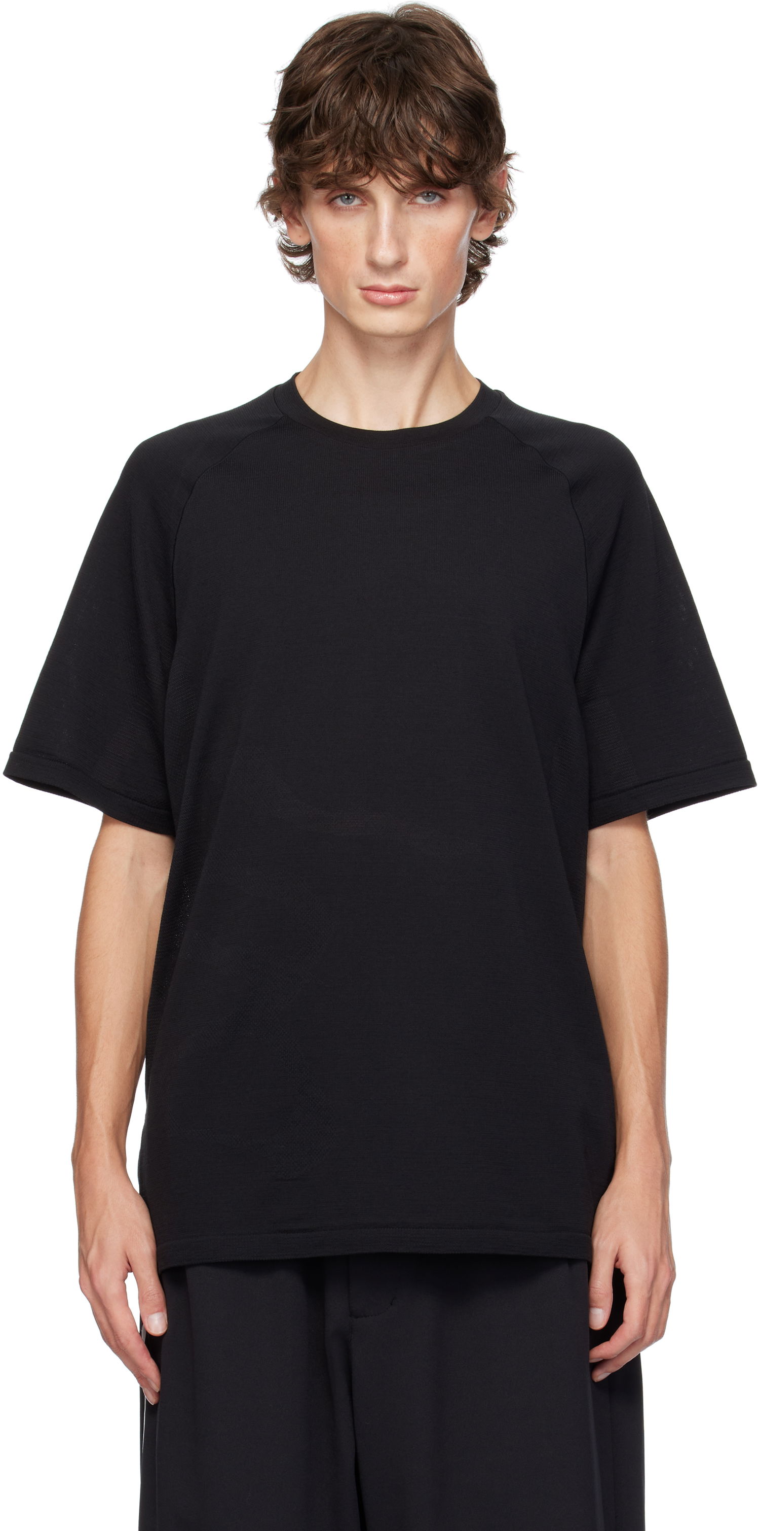 Тениска Y-3 Run T-shirt Черно | IW9993, 0