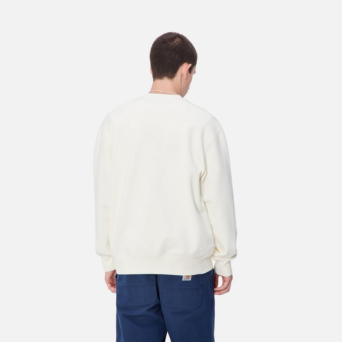 Суитчър Carhartt WIP Pocket Sweatshirt Бяло | I033932_9, 1