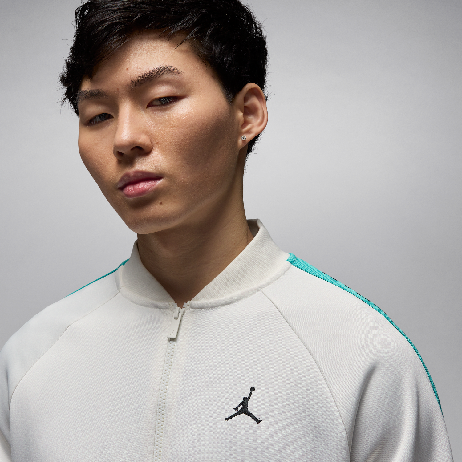Яке бомбър Jordan Jordan Essentials Track Jacket Бяло | HF9339-133, 1