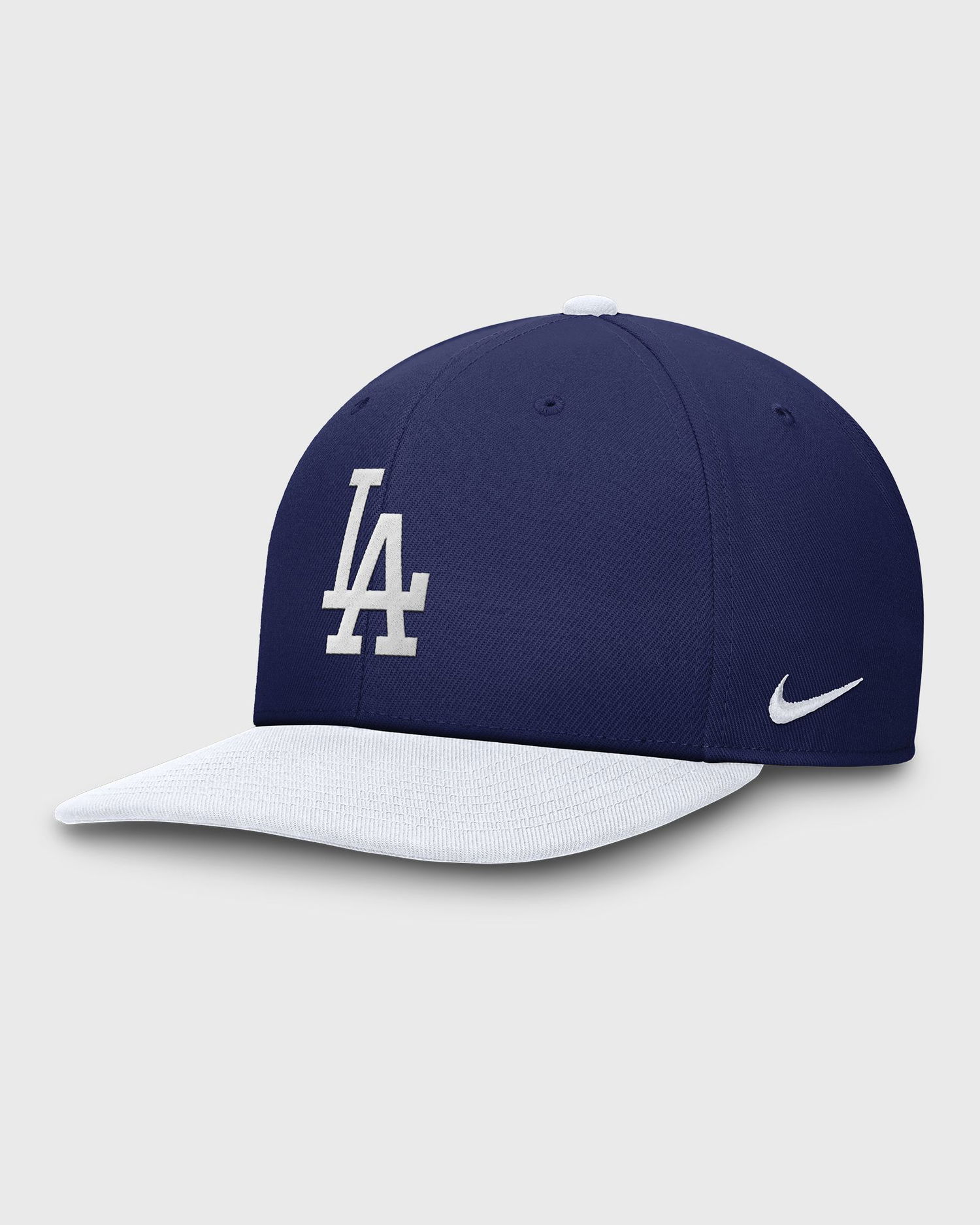 Шапка с козирка Nike Los Angeles Dodgers Dri-Fit Pro Structured Square Bill Cap Тъмно синьо | NB13-194R-LD-8KY, 0