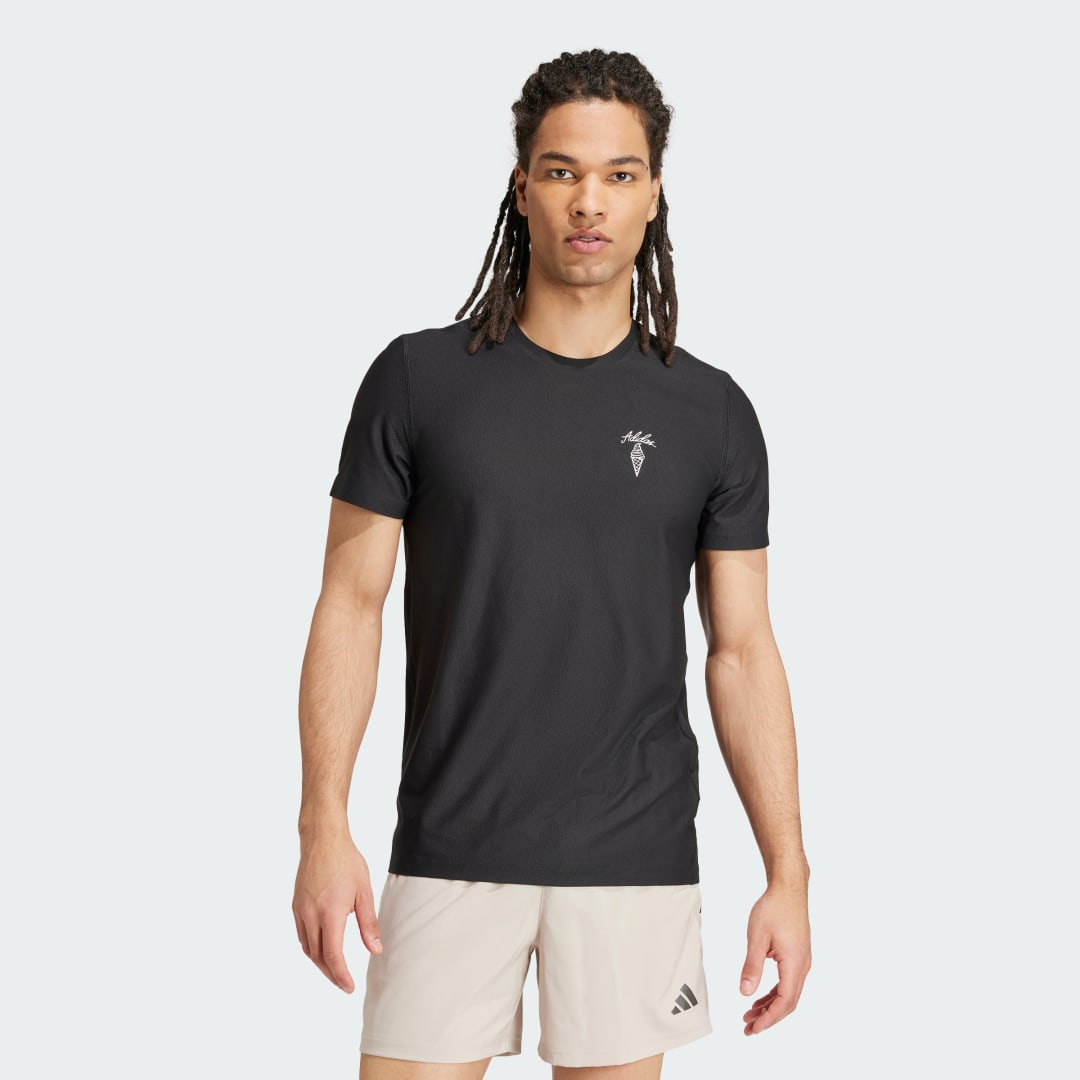 Тениска adidas Performance Running Ice Cream Graphic Черно | JJ4690, 0