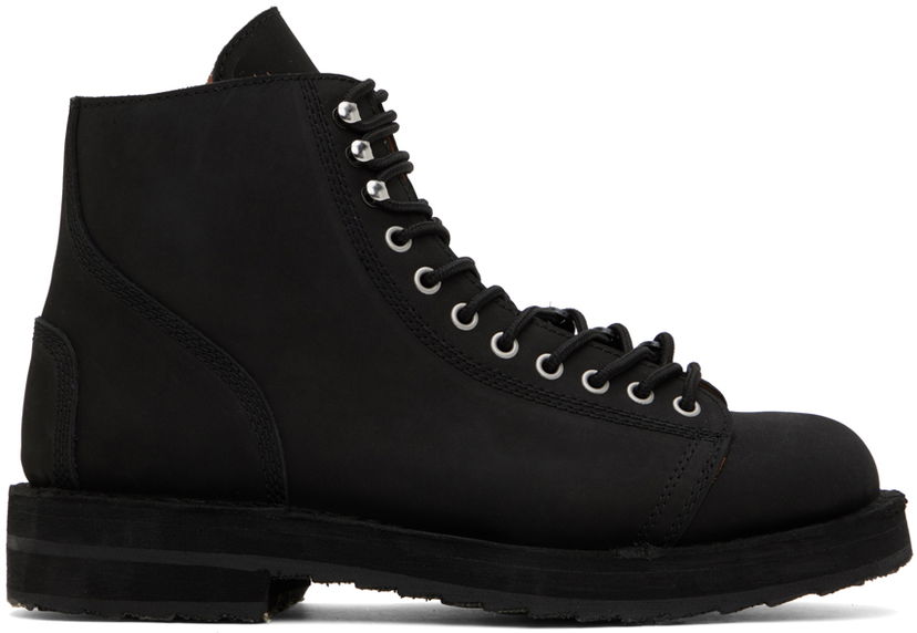 Кецове и обувки Yohji Yamamoto Yohji Yamamoto Fastener Biker Boots Черно | HZ-E54-765