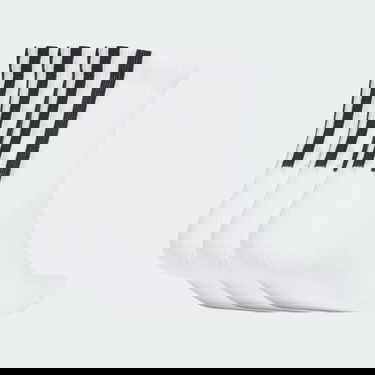 Чорапи adidas Performance Quarter 3 Back Stripes Socks - 3 Pairs Бяло | JV7423, 0