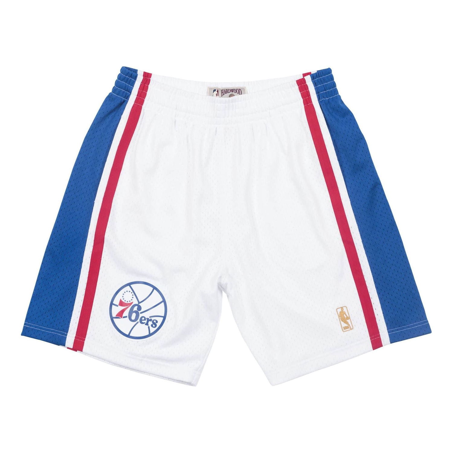 Къси панталони Mitchell & Ness Mitchell & Ness Philadelphia 76ers Swingman Shorts Бяло | SMSHGS18246-P76WHIT96, 0