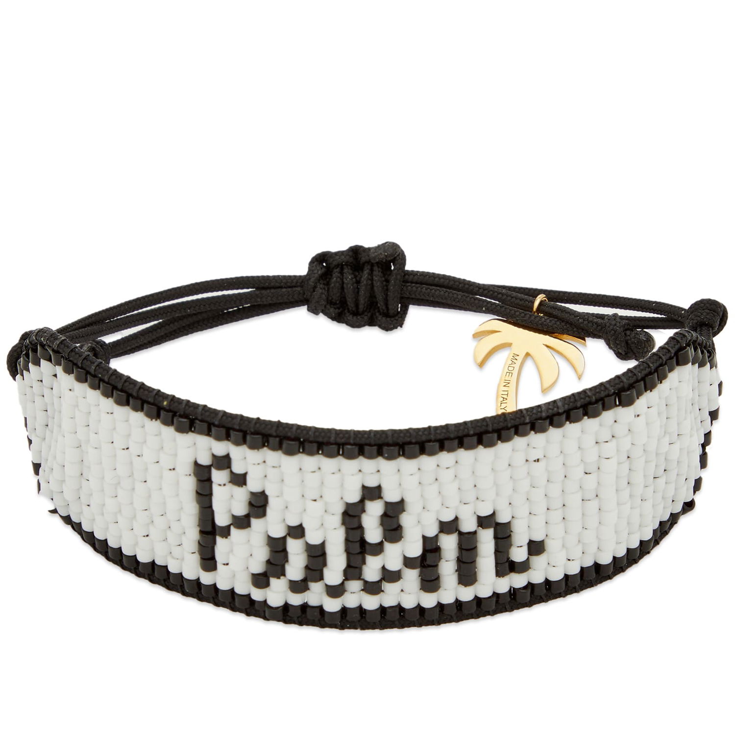 Гривна Palm Angels Palm Beads Bracelet Черно | PWOA019S23MAT0040110, 0