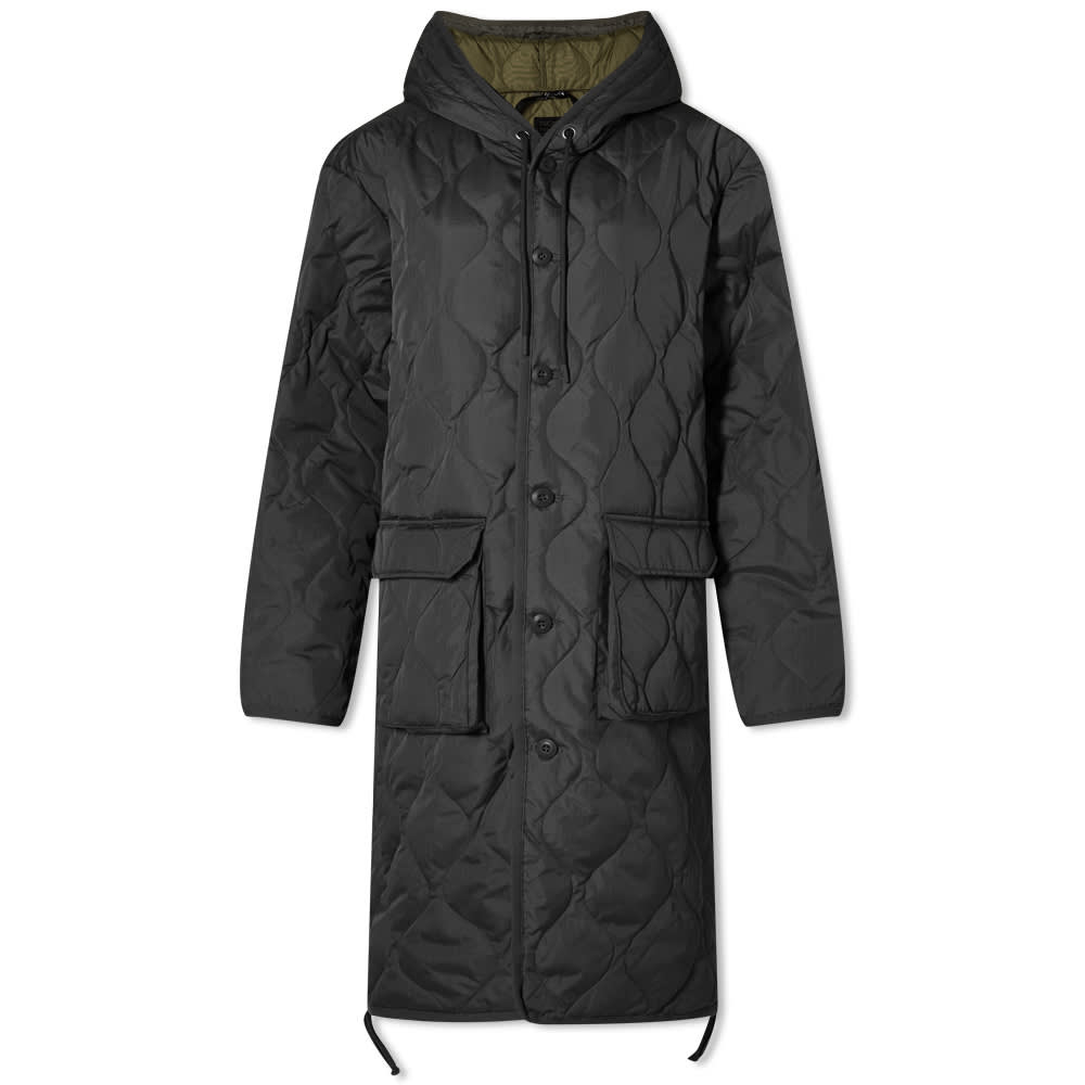 Палта TAION Hood Down Coat Черно | TAION-106BML-LONG-BLK, 0