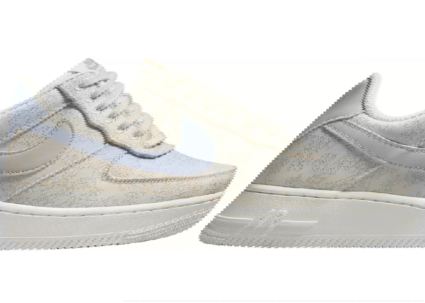 Кецове и обувки Nike Air Force 1 Low '07 SE Jacquard Floral Embroidery W Бежово | DR6402-900, 0