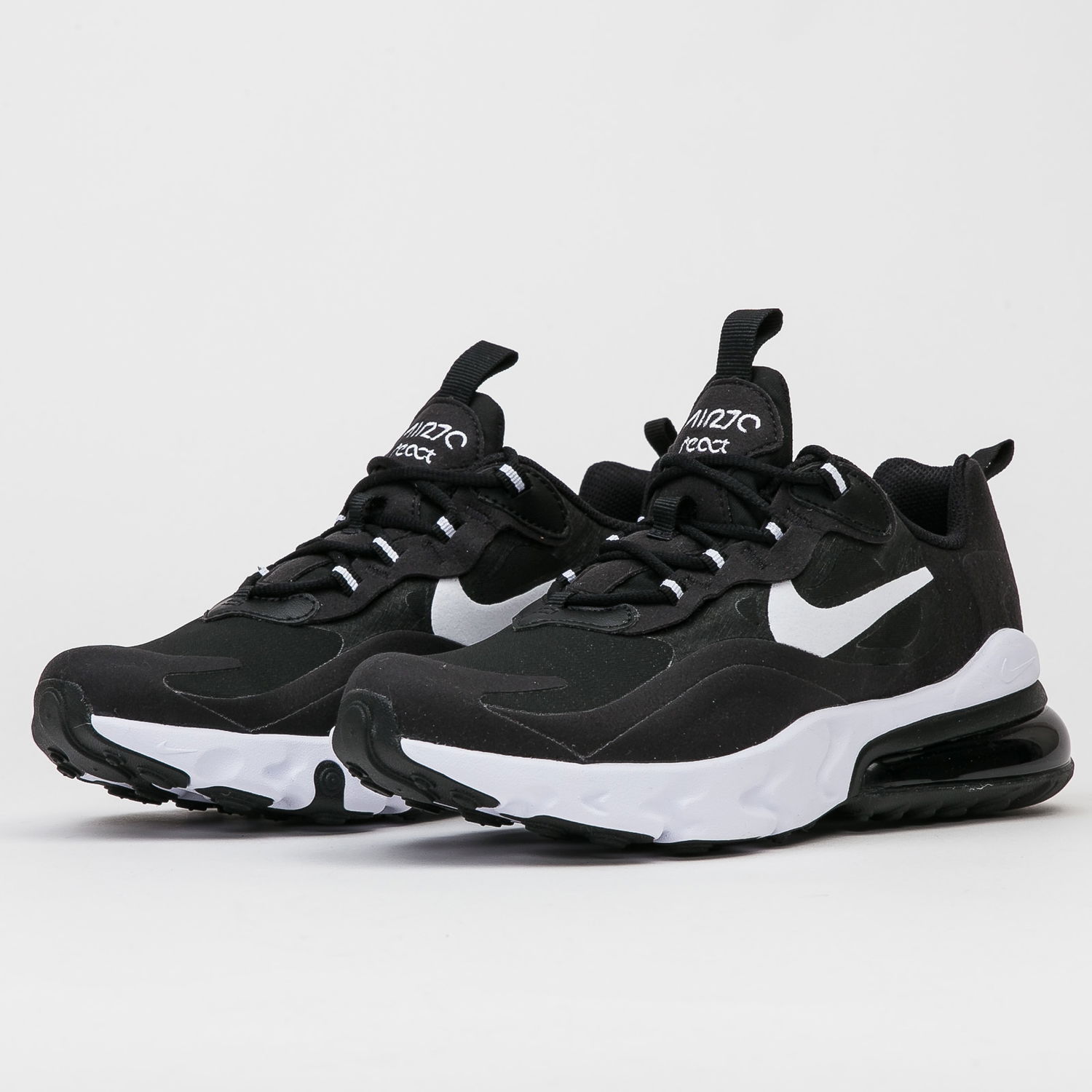 Кецове и обувки Nike Air Max 270 React GS Черно | BQ0103-009, 1