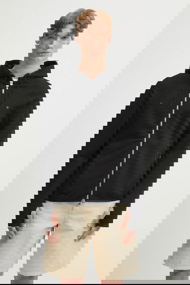 Суитчър HELIOT EMIL Heliot Emil Hooded Zip-Up Jacket Черно | PREAW25.M.08.079.BLK01, 0