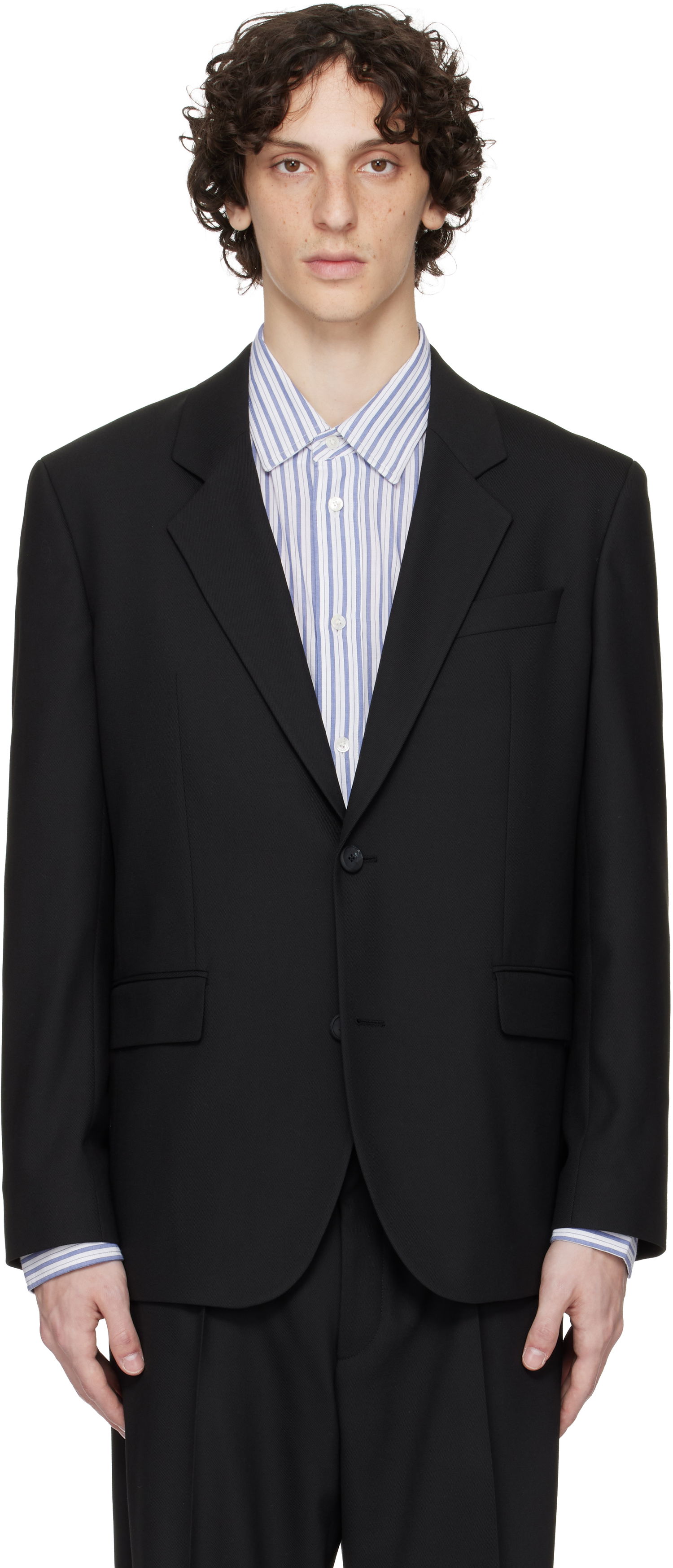 Яке BOSS Hugo Cavalry Twill Blazer Черно | 50544622, 0
