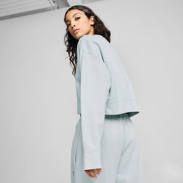 Суитчър Puma DARE TO Washed Effect Relaxed Crew Neck Sweatshirt Синьо | 626799_26, 3
