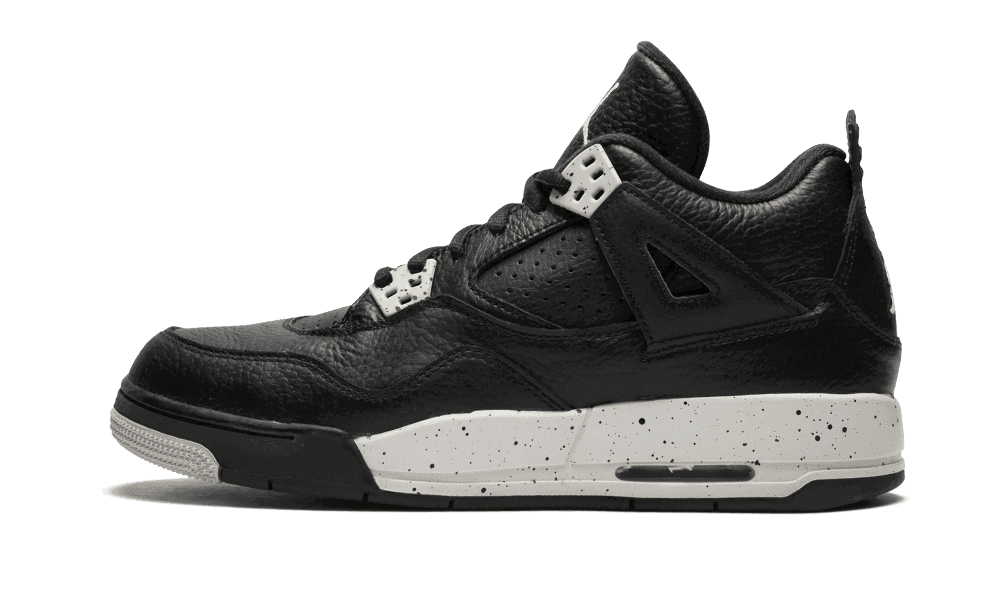 Кецове и обувки Jordan Air Jordan 4 Retro ''Oreo'' BG Черно | 408452-003, 0