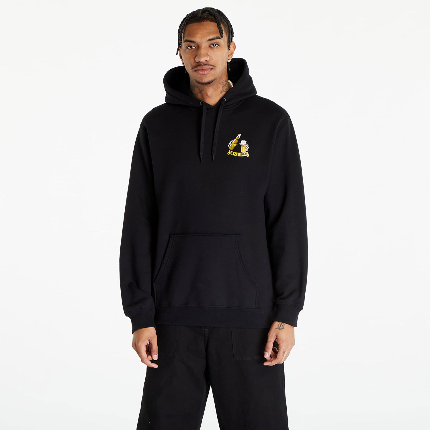 Суитчър Vans Freezing Cold Hoodie Черно | VN000AB5BLK1, 0