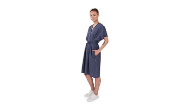Pокля Makia Mila Kaftan Dress Тъмно синьо | W75034_643, 4