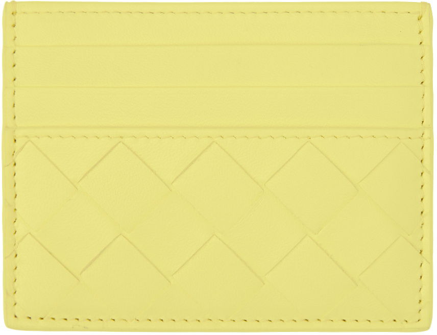Портфейл Bottega Veneta Intreccio Card Holder Бежово | 651401 VCQC4, 0