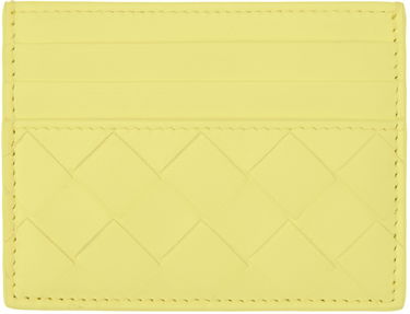 Портфейл Bottega Veneta Intreccio Card Holder Бежово | 651401 VCQC4, 0