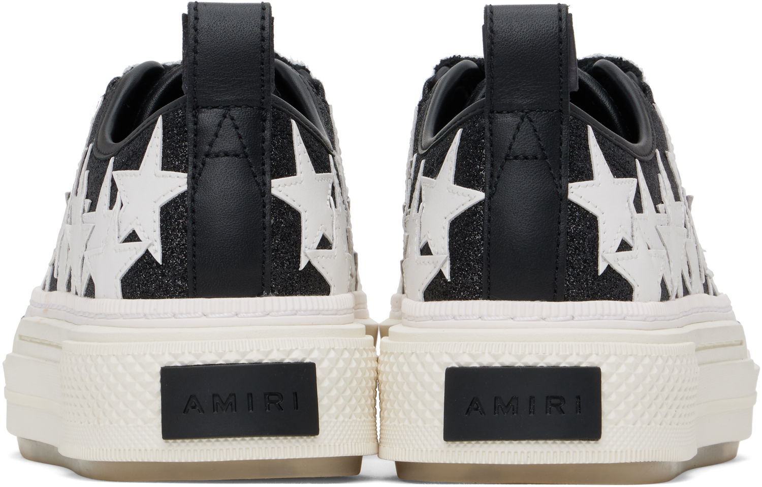 Грижа за обувките AMIRI AMIRI Glitter Stars Court Low Черно | AWFOSR1106, 1