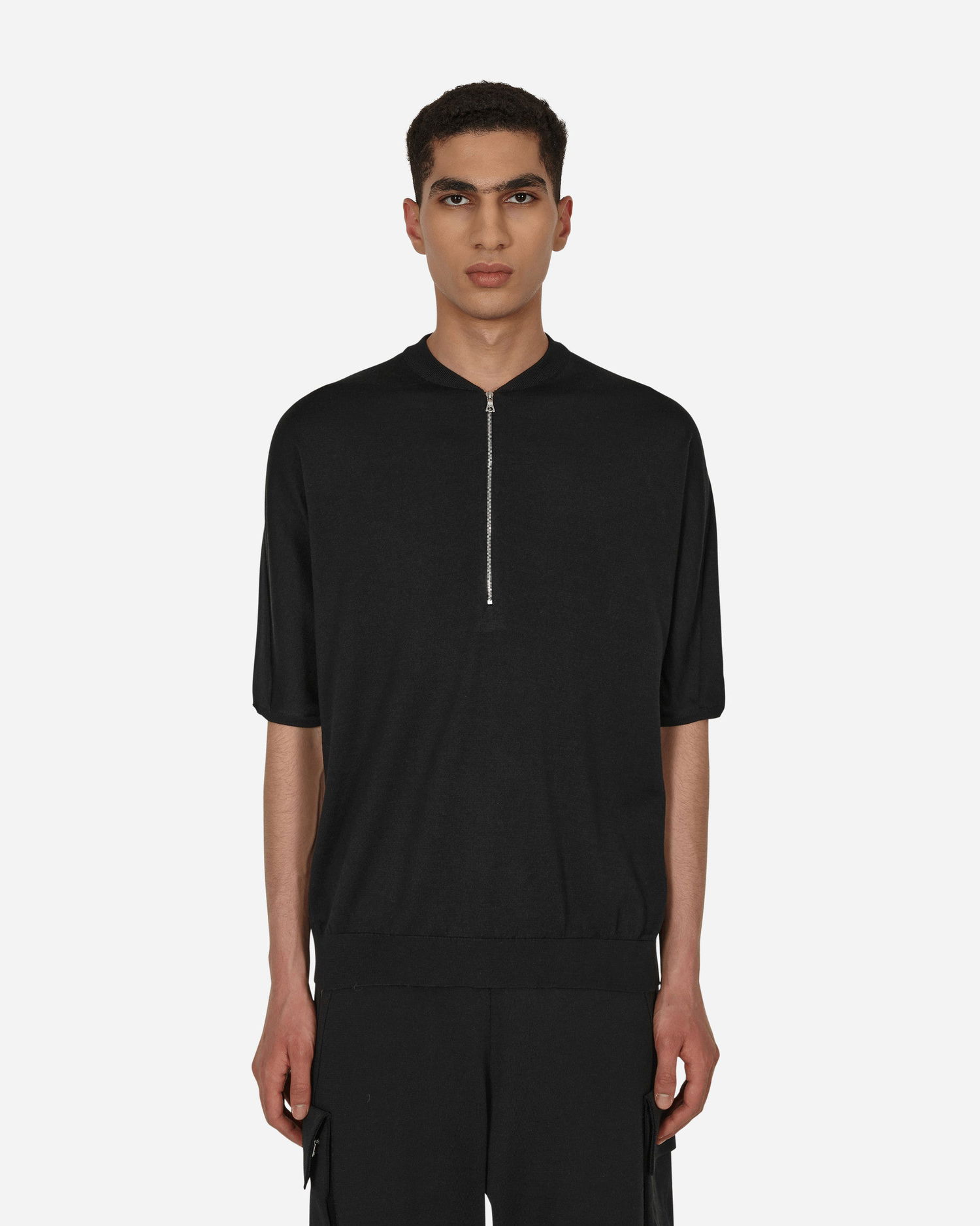 Тениска Nike ESC Wool Halfzip Top Черно | DR5410-010, 0
