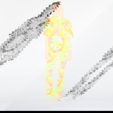 Панталони adidas Originals Tie-Dyed Flared Pant Жълто | IY7597, 2