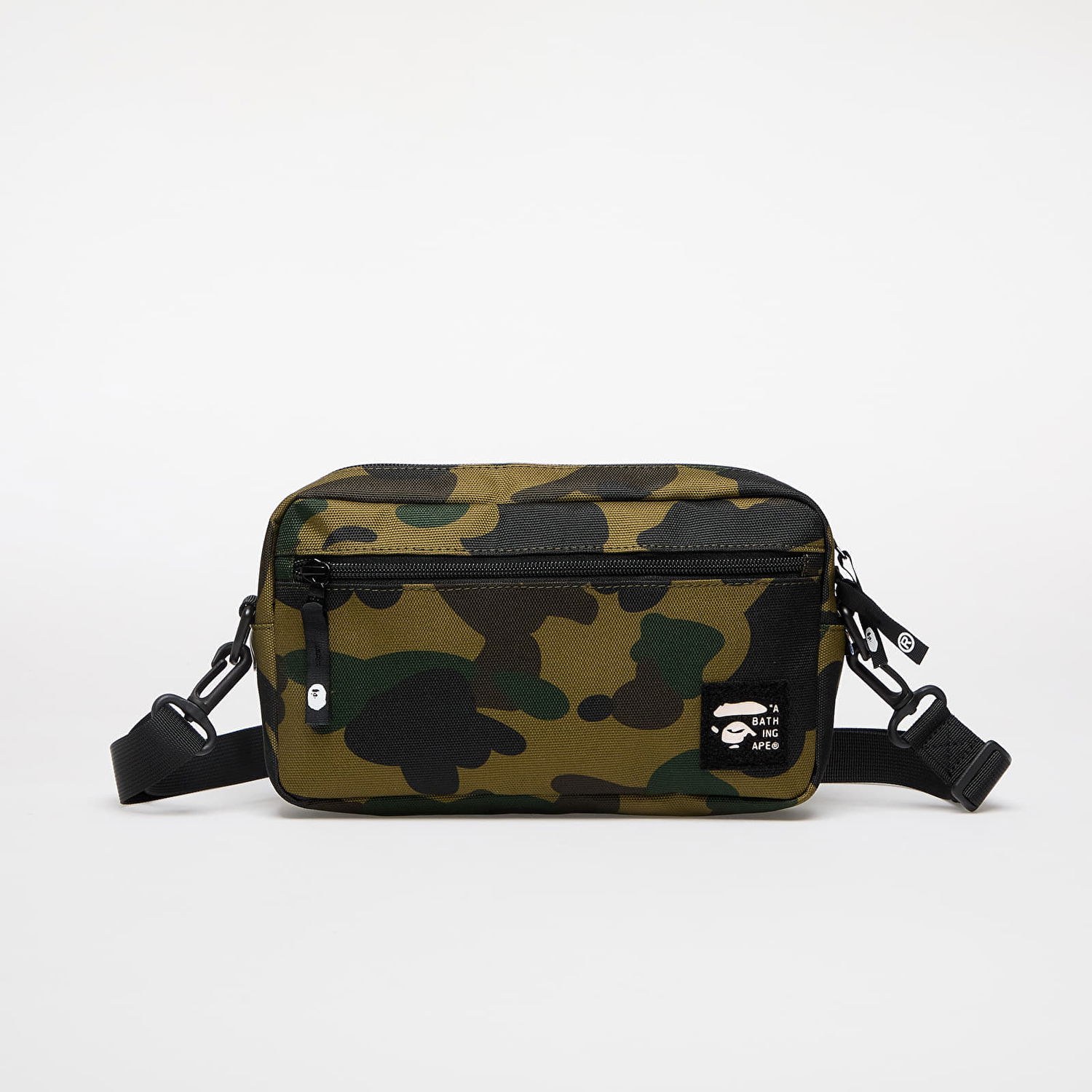 Чанта през рамо BAPE A BATHING APE 1st Camo Cordura Mini Shoulder Bag Зелено | 001SGK201006FGRN, 0
