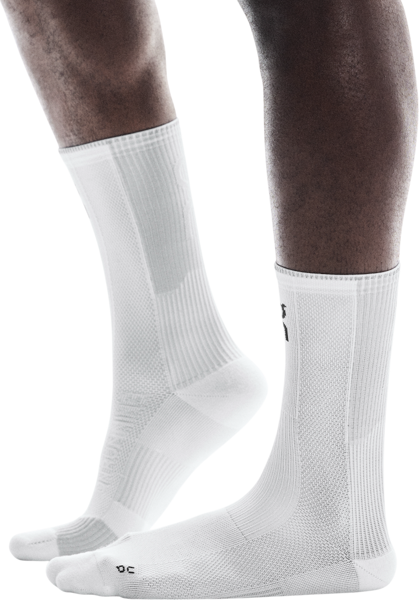 Чорапи On Running On Running Performance Run High Socks Бяло | 2uf10040813