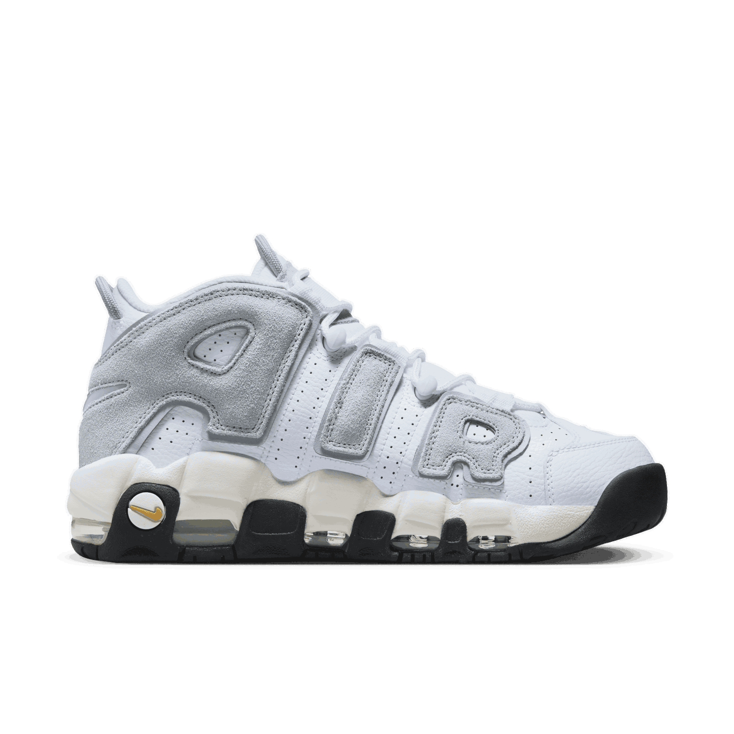 Кецове и обувки Nike Air More Uptempo "Grey Suede" Сиво | DZ4516-100, 1