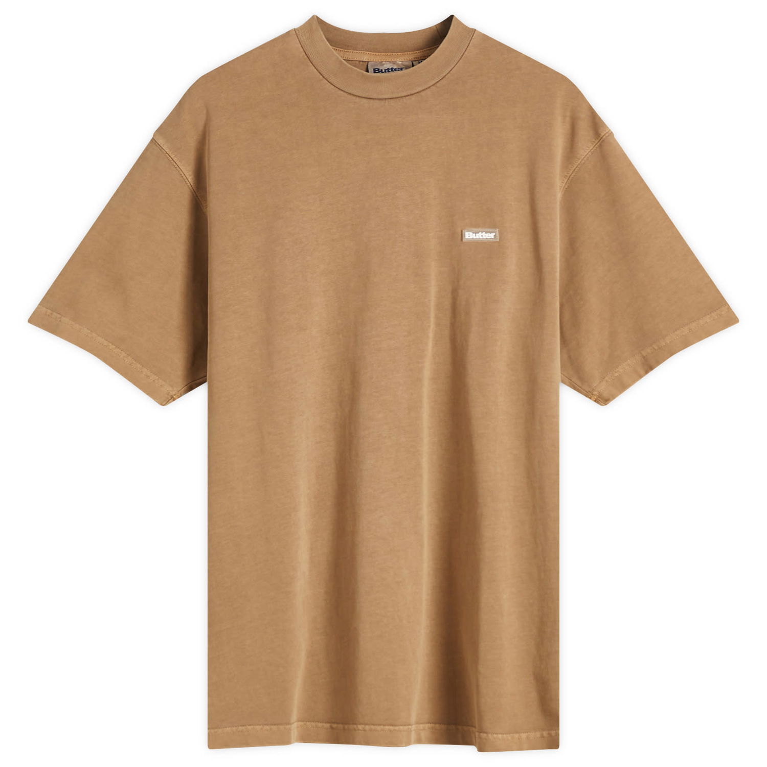Тениска Butter Goods Men's Basic T-Shirt, Size Large Кафяво | BG243110-NTL, 1
