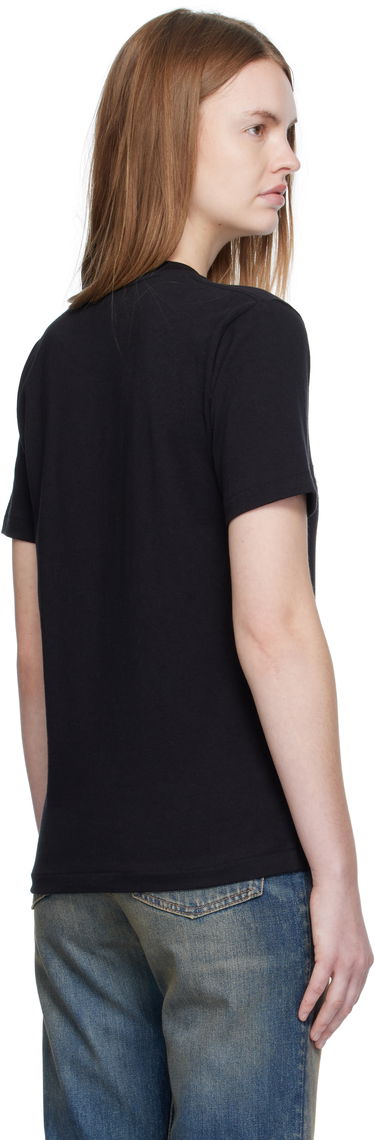 Тениска BAPE Crystal Stone College T-Shirt Черно | 001TEL302064L, 2