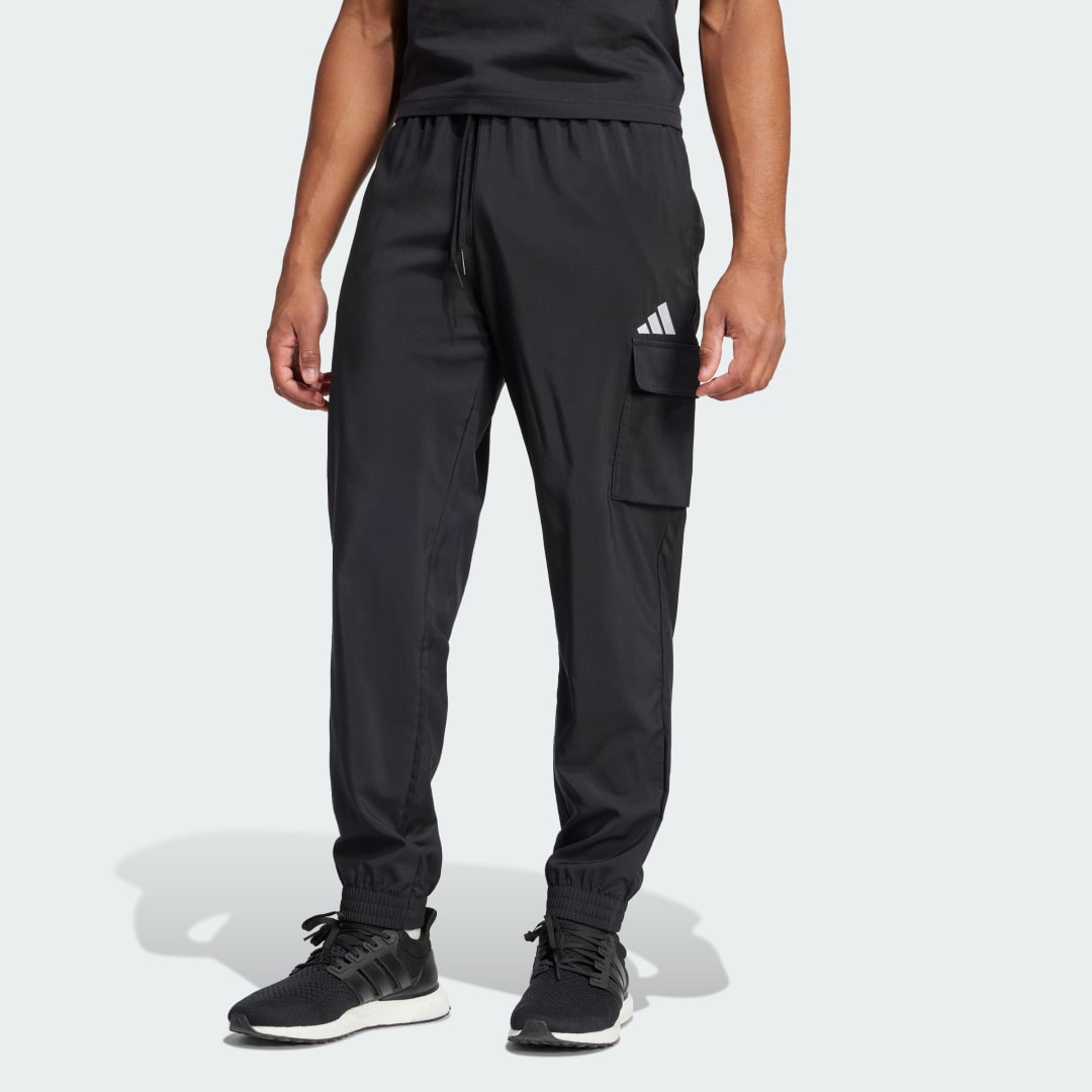 Карго панталони adidas Performance Essentials Small Logo Cargo Pants Черно | JF3538, 0