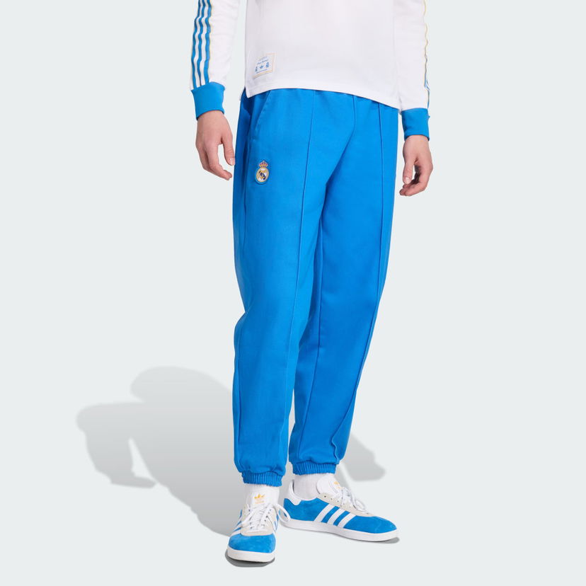 Спортни панталони adidas Performance Real Madrid Terrace Icons Drill Pants Синьо | JN3061