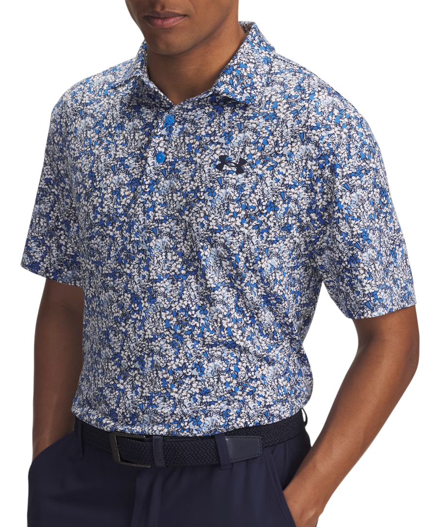 Поло тениска Under Armour Printed Polo Shirt Playoff 3.0 Многоцветен | 1378677-402, 0