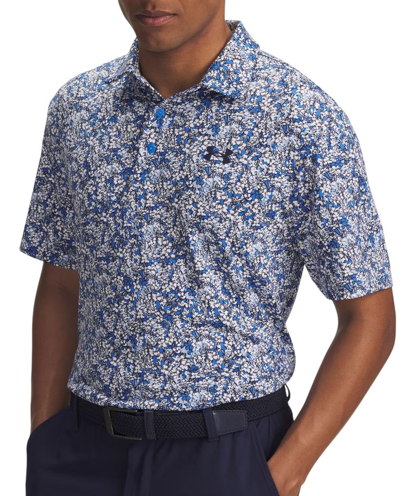 Поло тениска Under Armour Printed Polo Shirt Playoff 3.0 Многоцветен | 1378677-402