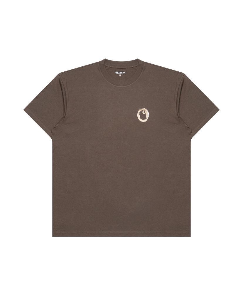 Тениска Carhartt WIP Carhartt WIP S/S Linked Charms T-Shirt Кафяво | I034410_2P1_XX