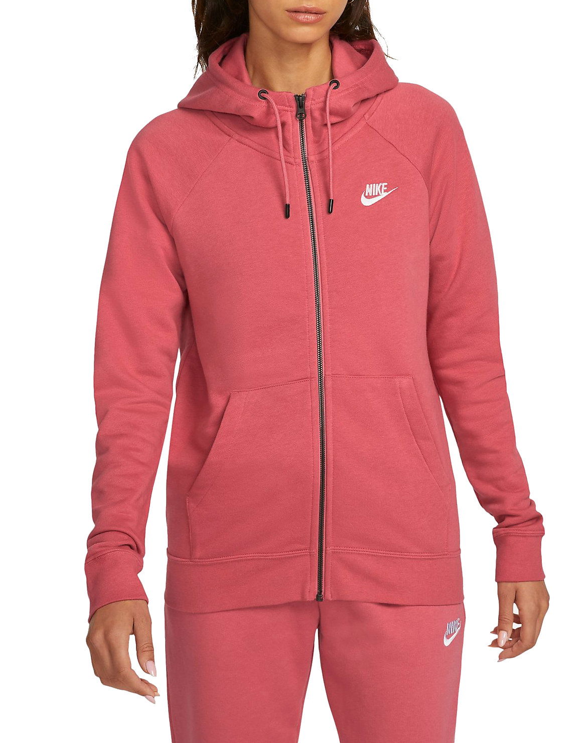 Суитчър Nike Sportswear Essential Full-Zip Hoodie Розово | bv4122-622, 0