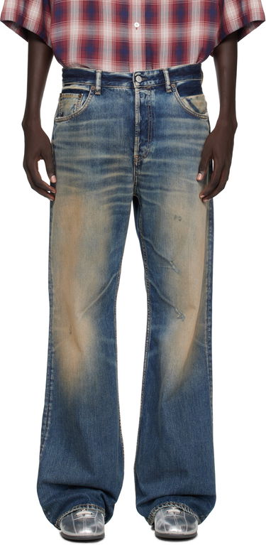 Дънки Acne Studios Acne Studios Regular Fit 2021M Jeans Синьо | B00424-, 0