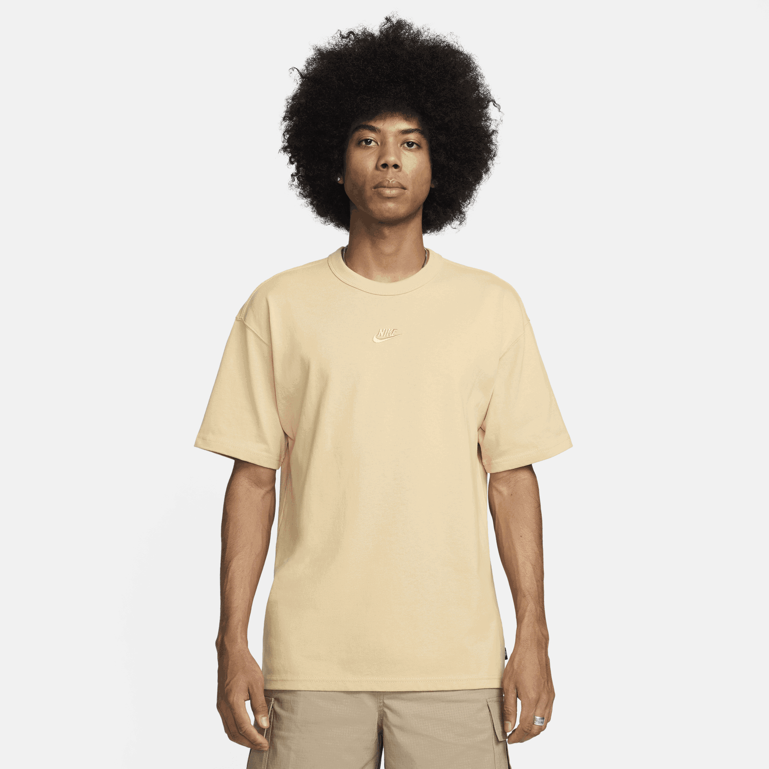 Тениска Nike Sportswear Premium Essentials Бежово | DO7392-252, 1