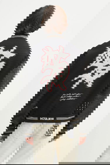 Яке бомбър Ksubi KSUBI Playoff Varsity Bomber Jacket Черно | MSP25JK003, 2