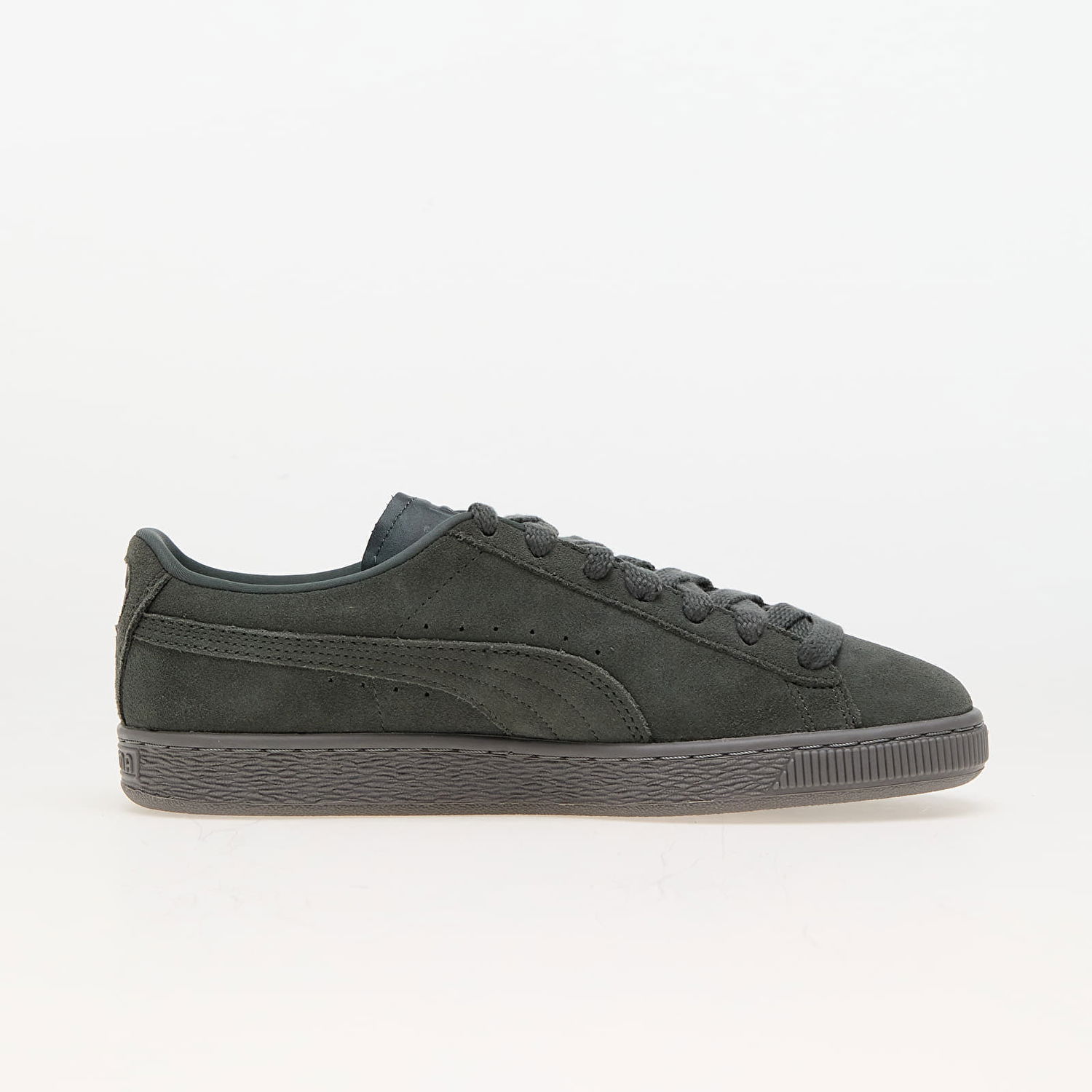 Кецове и обувки Puma Suede Lux Mineral Gray Черно | 395736-03, 0
