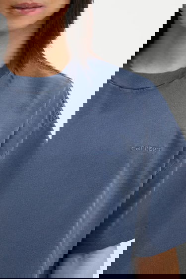 Тениска Carhartt WIP S/S Benton T-Shirt Синьо | I035590.VQGD, 3